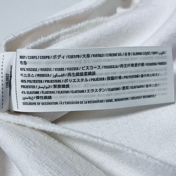 Abercrombie & Fitch Soft A&F Cozy Sweater Long Sleeve Crew Neck White Size Small - Picture 7 of 8